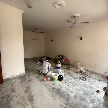 Living Room in 2 BHK Builder Floor at Chittaranjan Park – for Rent