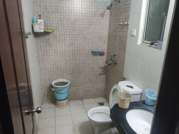 Bathroom in 4 BHK Apartment at Ashiana Upvan, Ahinsa Khand 2 – for Rent