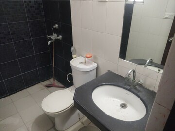Bathroom in 4 BHK Apartment at Ashiana Upvan, Ahinsa Khand 2 – for Rent