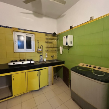 Kitchen in 2 BHK Builder Floor at Kalkaji – for Rent