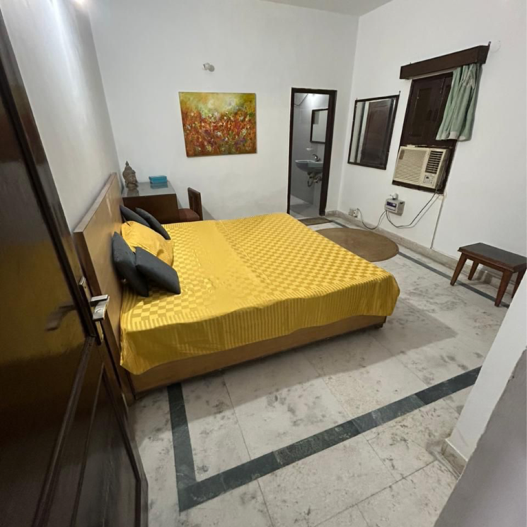 Bedroom, kalkaji 2 Bedroom 1500 Sq.Ft. Builder Floor In Kalkaji Delhi 8762220