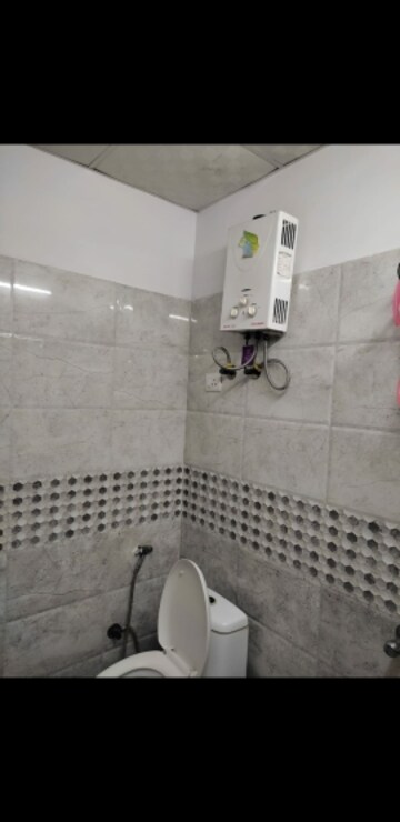 Attached Bathroom in 2 BHK Builder Floor at Kanha Apartments Indirapuram, Shakti Khand 2 – for Rent