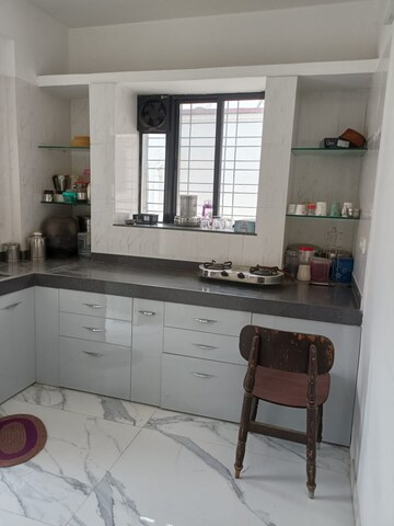 Kitchen in 3 BHK Apartment at Vasupujya Neco SkyPark, Pimple Nilakh – for Rent