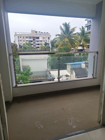 Balcony in 3 BHK Apartment at Vasupujya Neco SkyPark, Pimple Nilakh – for Rent
