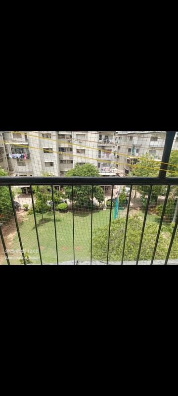 Balcony in 3 BHK Apartment at Sun Aspire, Bopal – for Rent
