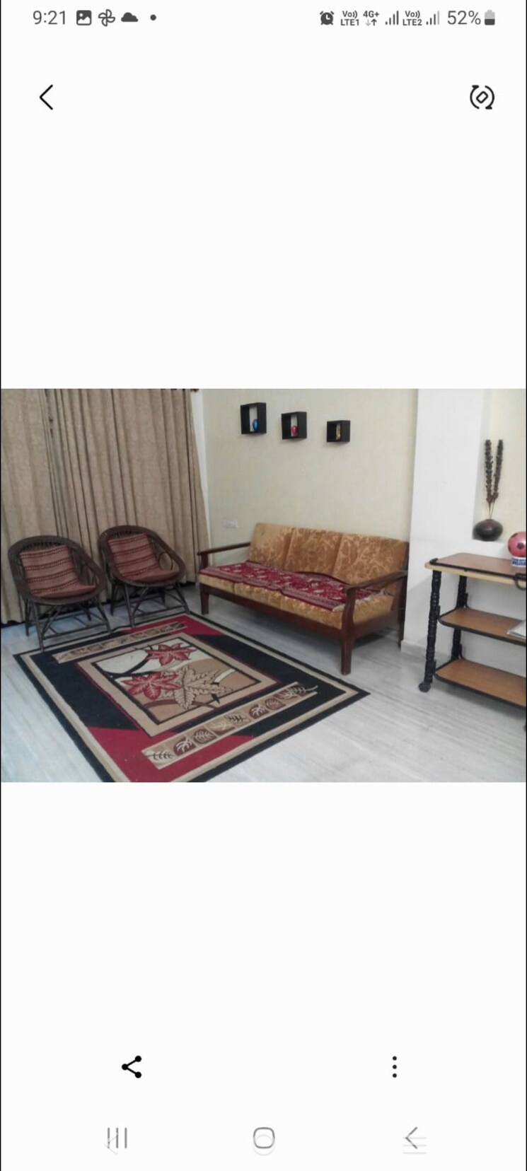 Bedroom, vishwanath-sharanam-12 2 Bedroom 1200 Sq.Ft. Apartment In Prahlad Nagar Ahmedabad 8762302