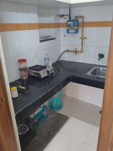 Kitchen in 1 RK Independent House at Sector 56 – for Rent