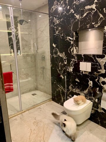 Bathroom in 3 BHK Apartment at Dasnac The Jewel, Sector 75 – for Rent