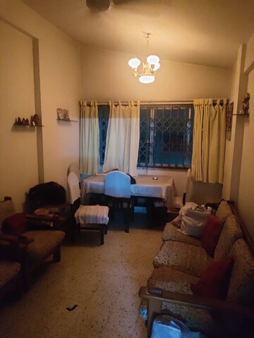 Living Room in 3 BHK Apartment at Vasupujya Neco SkyPark, Pimple Nilakh – for Rent
