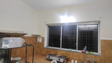 Living Room in 3 BHK Apartment at Vasupujya Neco SkyPark, Pimple Nilakh – for Rent