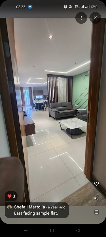 Kitchen in 3 BHK Apartment at INDIS Viva City, Kondapur – for Rent