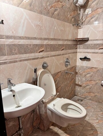 Bathroom in 2 BHK Apartment at Sai Proviso Leisure Town, Hadapsar – for Rent