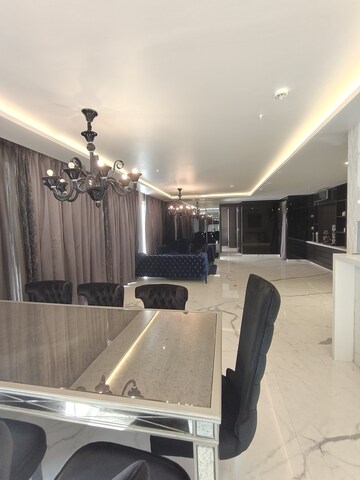 Living Room in 5 BHK Apartment at Nahar F Residences, Balewadi – for Rent