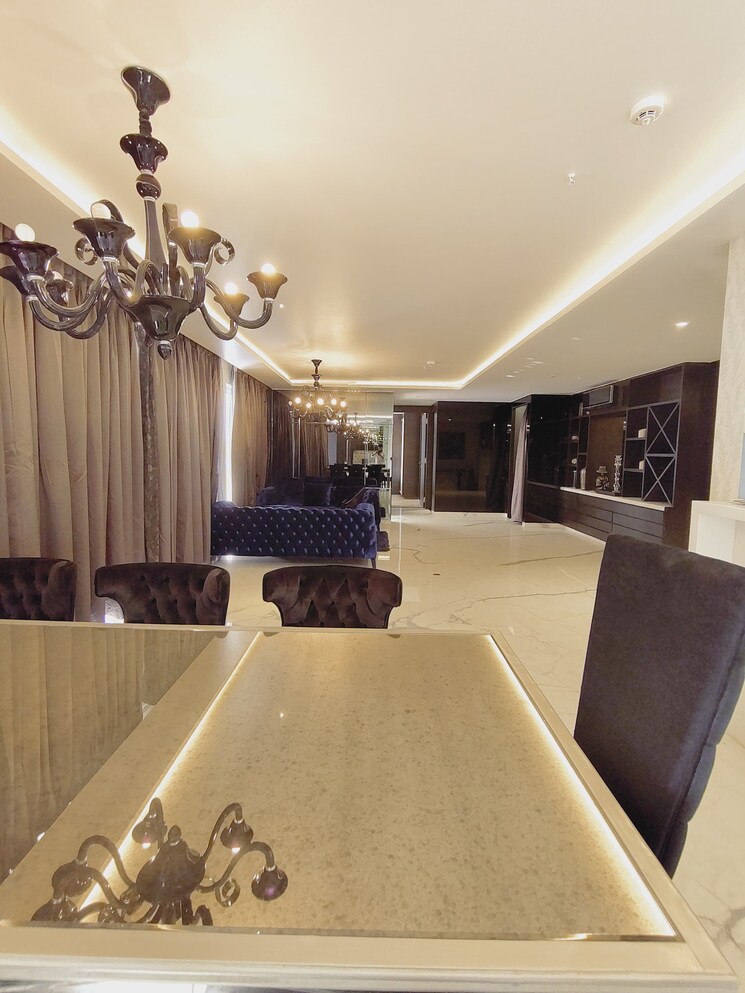 Living Room, nahar-f-residences 5 Bedroom 3671 Sq.Ft. Apartment In Balewadi Pune 8762390