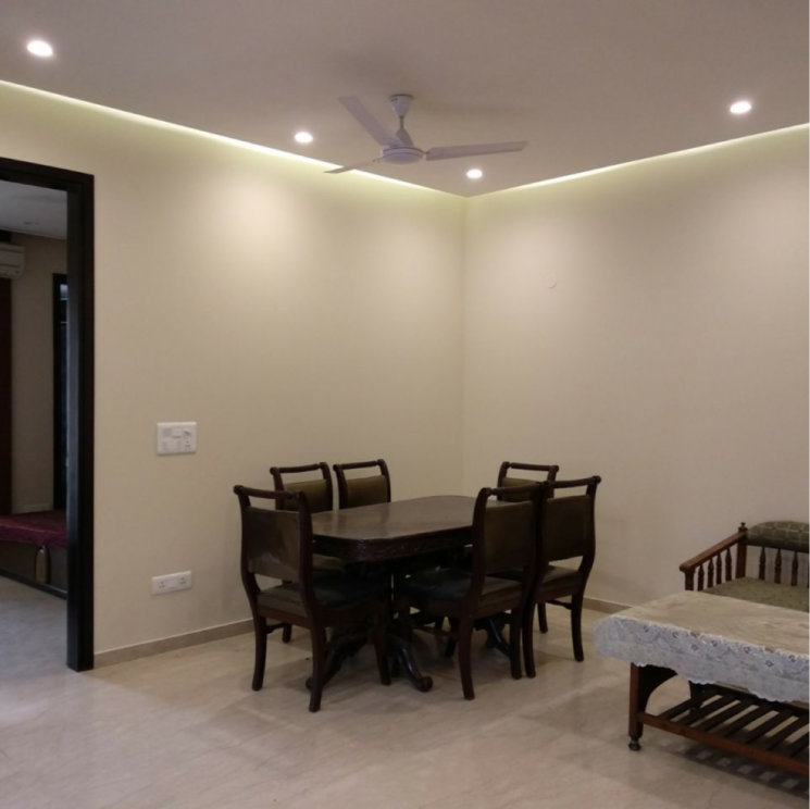 Living Room, new friends colony 3 Bedroom 2300 Sq.Ft. Builder Floor In New Friends Colony Delhi 8762392
