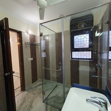 Attached Bathroom in 4 BHK Builder Floor at Sarvodaya Enclave – for Rent