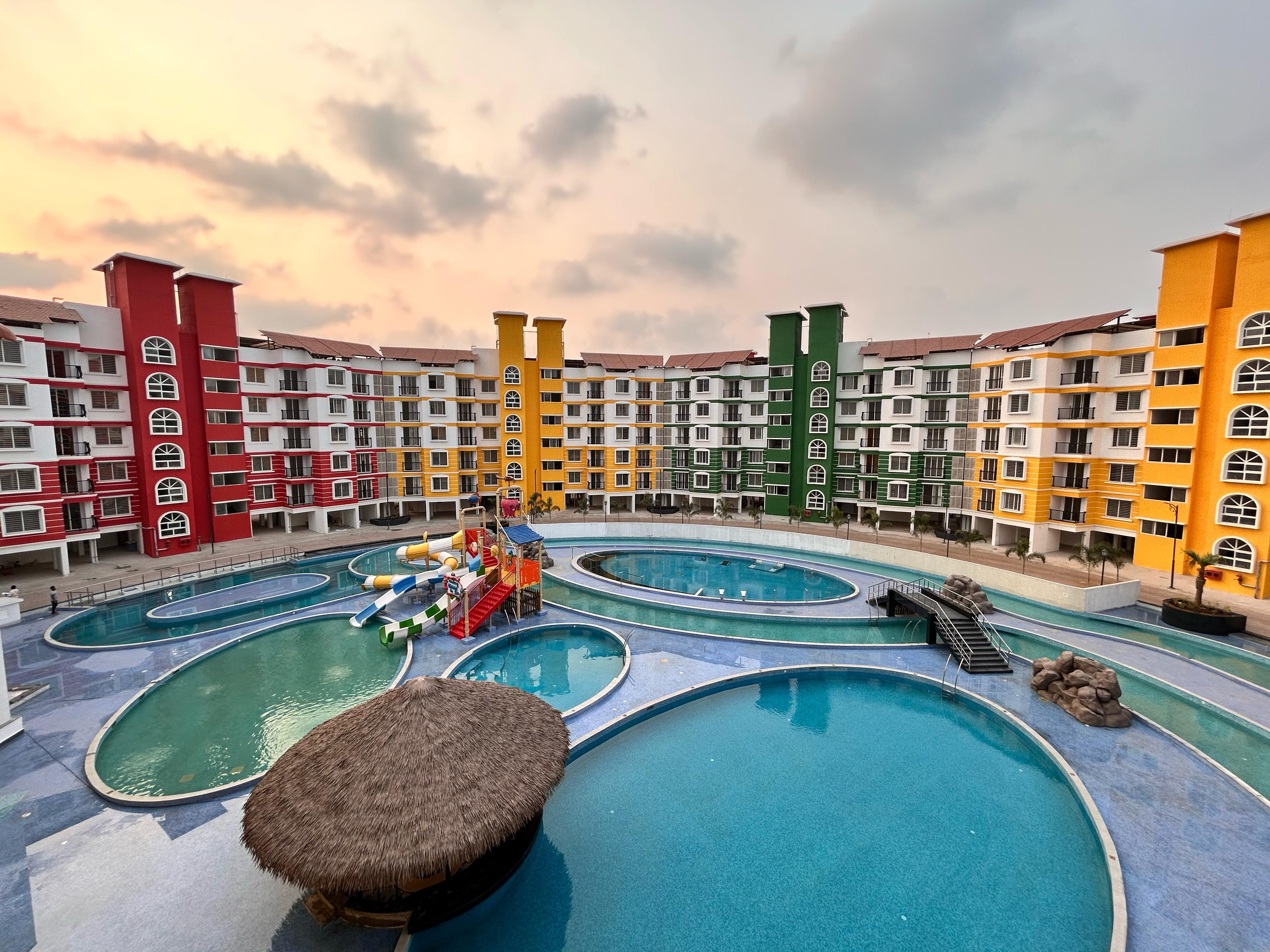 3 BHK + Pooja Room 1140 Sq.Ft. Apartment in Puravankara Adora De Goa