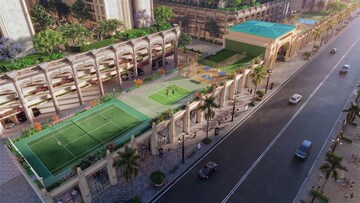 1 BHK Apartment – Exterior View View at Paradise Sai Suncity, Ghot - for Sale