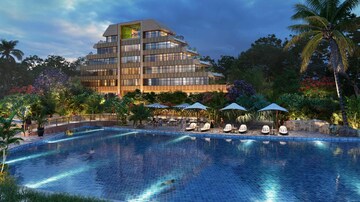 1 BHK Apartment – Exterior View View at Paradise Sai Suncity, Ghot - for Sale
