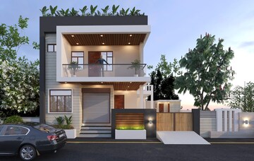 5 BHK Independent House – Exterior View View at Shyam Green, Kanakpura - for Sale