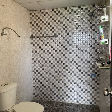 Bathroom in 3 BHK Apartment at Aditya City Apartments, Shahpur Bamheta – for Rent