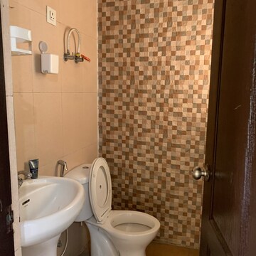 Bathroom in 3 BHK Apartment at Aditya City Apartments, Shahpur Bamheta – for Rent