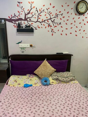 Bedroom in 3 BHK Apartment at Pushpasuhas Apartment, Aundh – for Rent