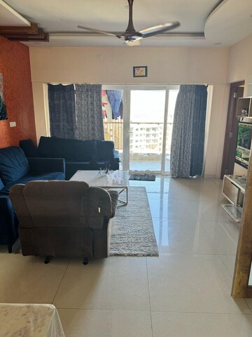 Living Room in 2 BHK Apartment at Unicca Emporis, Varthur – for Rent