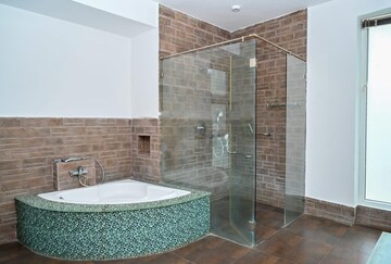 Bathroom in 5 BHK Apartment at Prestige Laughing Waters, Whitefield – for Rent