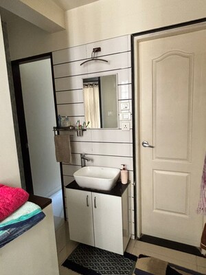Bathroom in 2.5 BHK Apartment at Pethkar Samrajya, Kothrud – for Sale