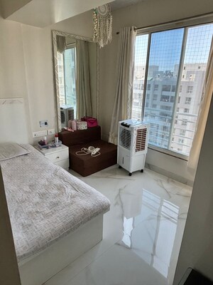 Master Bedroom in 2.5 BHK Apartment at Pethkar Samrajya, Kothrud – for Sale