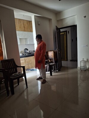 Kitchen in 1 BHK Apartment at VVIP Nest, Raj Nagar Extension – for Sale