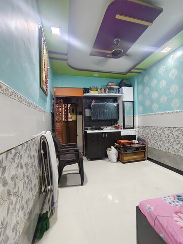 Kitchen in 1 RK Apartment at Mayur Park, Kopar Khairane – for Rent