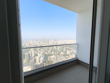 Balcony in 3 BHK Apartment at Omkar Alta Monte, Malad East – for Rent