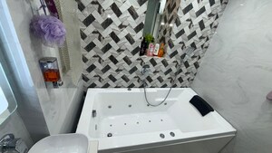 Bathroom in 3.5 BHK Apartment at Jaypee Wish Town Klassic, Sector 134 – for Sale