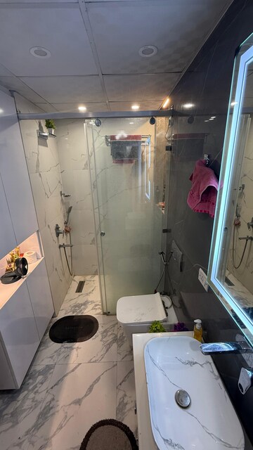 Attached Bathroom in 3.5 BHK Apartment at Jaypee Wish Town Klassic, Sector 134 – for Sale