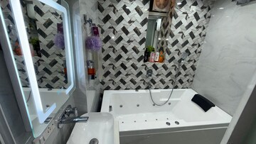 Bathroom in 3.5 BHK Apartment at Jaypee Wish Town Klassic, Sector 134 – for Sale
