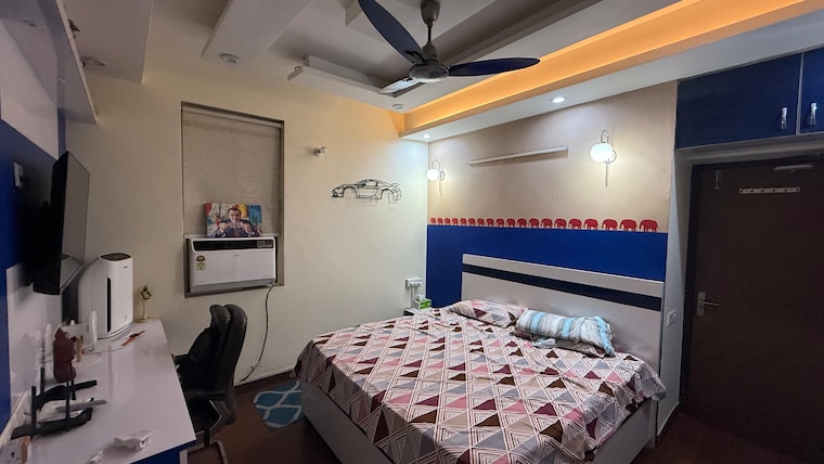 Bedroom, jaypee-wish-town-klassic 3.5 Bedroom 1900 Sq.Ft. Apartment In Sector 134 Noida 8762922