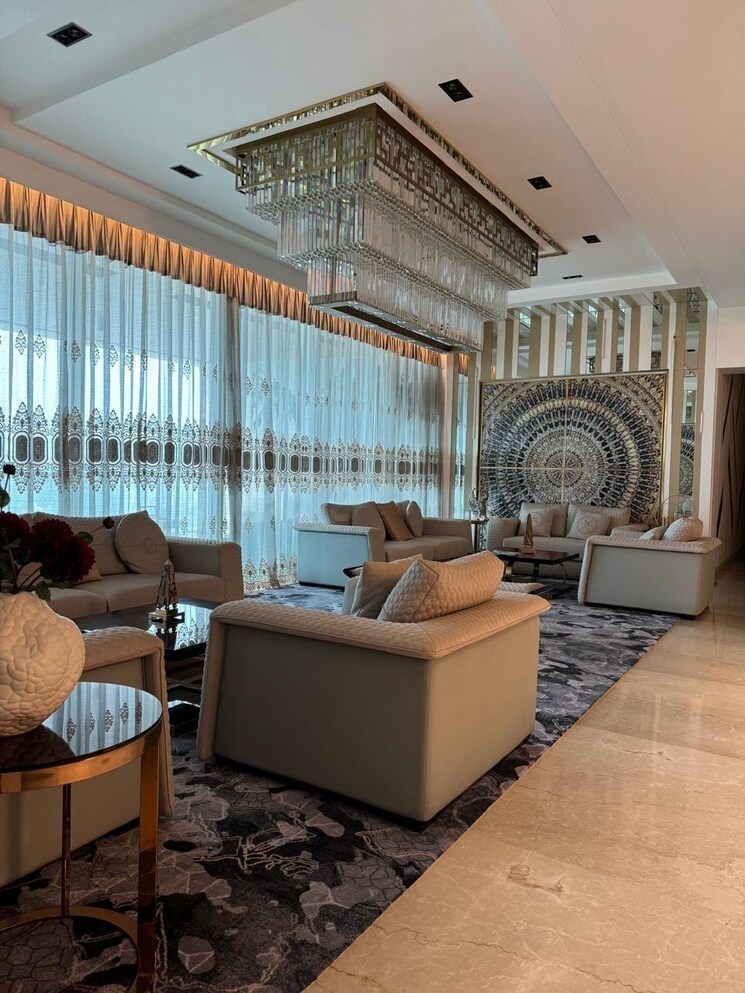 Living Room, avighna-one-avighna-park 5 Bedroom 4900 Sq.Ft. Apartment In Lower Parel Mumbai 8762910