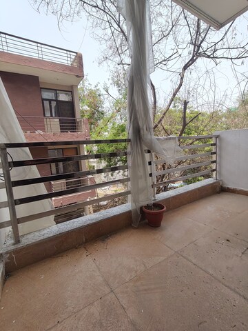 Balcony in 2 BHK Builder Floor at Saket – for Rent