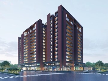 3 BHK Apartment – Exterior View View at Vaishnodevi Circle - for Sale