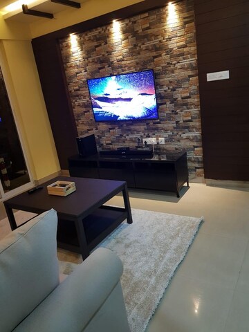 Living Room in 3 BHK Apartment at Indu Fortune Fields Annexe, Hi Tech City – for Rent