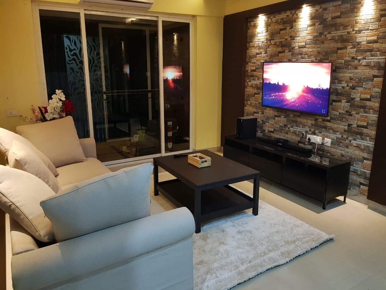 3 BHK + Study Room Apartment For Rent in Indu Fortune Fields Annexe