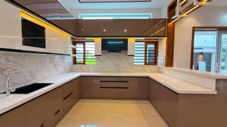 Kitchen, sector 37 3 Bedroom 2250 Sq.Ft. Builder Floor In Sector 37 Faridabad 8763077