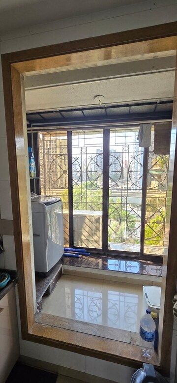 Balcony in 2 BHK Apartment at Dimension Tulsi Classic, Chembur – for Rent