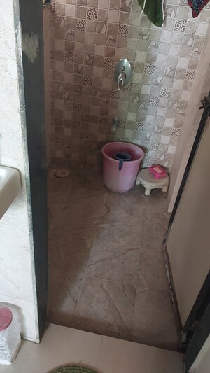 Bathroom in 1 BHK Apartment at Kopar Khairane Sector 19 – for Sale