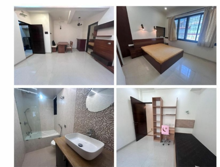 2 BHK + Extra Room Apartment For Rent in Prabhu Kunj