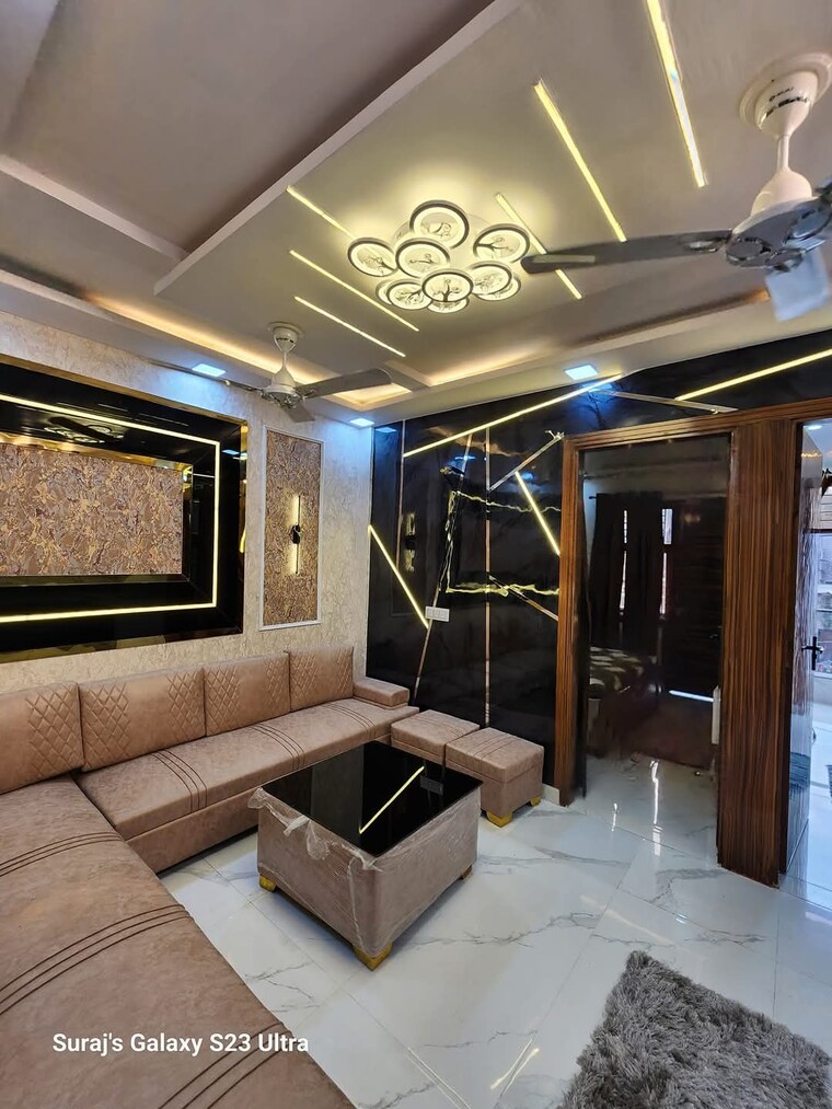 Living Room, sa-homes-i 3.5 Bedroom 915 Sq.Ft. Builder Floor In Uttam Nagar Delhi 8763182