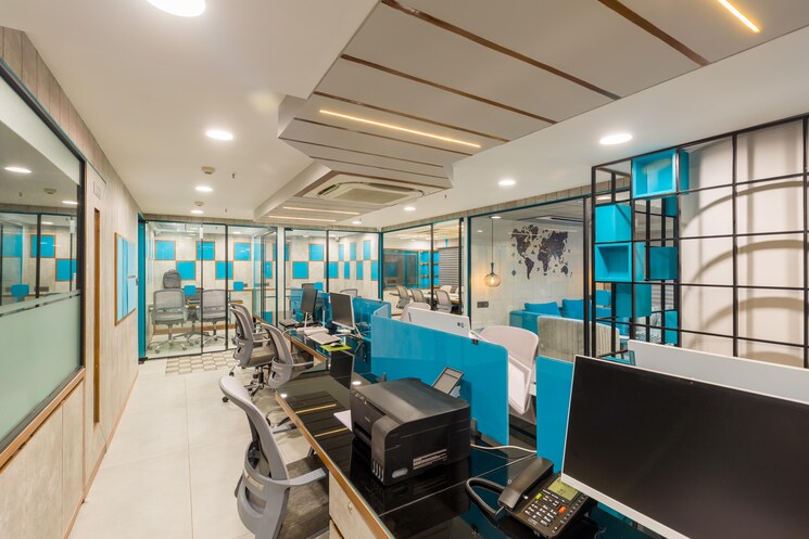 Team Area, ambli road Commercial Office Space 1717 Sq.Ft. In Ambli Road Ahmedabad 8763251
