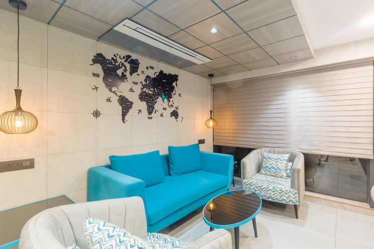 Team Area, ambli road Commercial Office Space 1717 Sq.Ft. In Ambli Road Ahmedabad 8763251